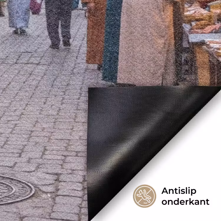 Deurmat - Markt - Oosters - Kleurrijk - Markt - Oosters - Kleurrijk Deurmat klein