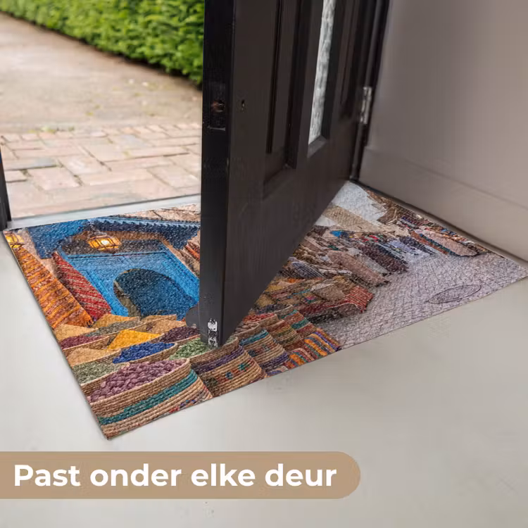 Deurmat - Markt - Oosters - Kleurrijk - Markt - Oosters - Kleurrijk Deurmat klein
