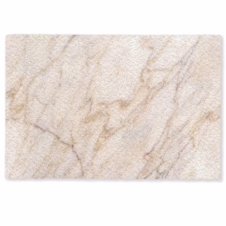 Marmer - Ader - Abstract - Wit - Goud Deurmat klein -zkaufland3d
