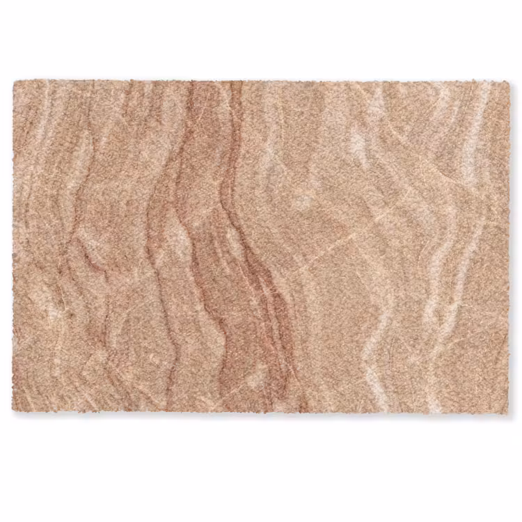 Marmer - Ader - Natuur - Abstract - Beige Deurmat klein -zkaufland3d