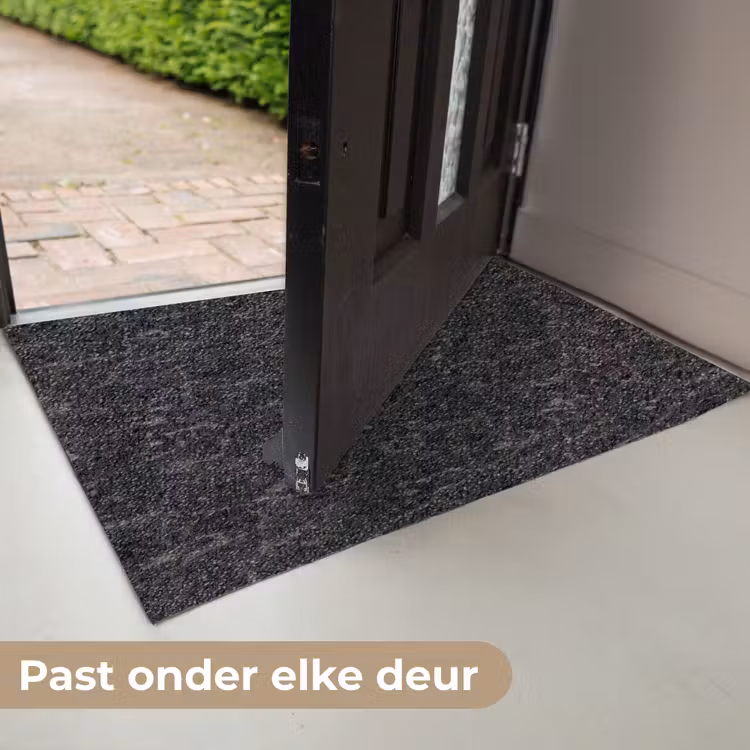 Marmer - Aders - Zwart Deurmat klein 898 -USP_NL
