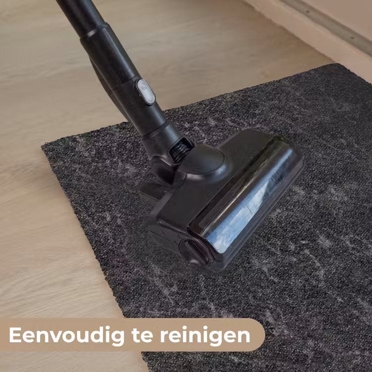 Marmer - Aders - Zwart Deurmat klein 898 -reinigen_NL