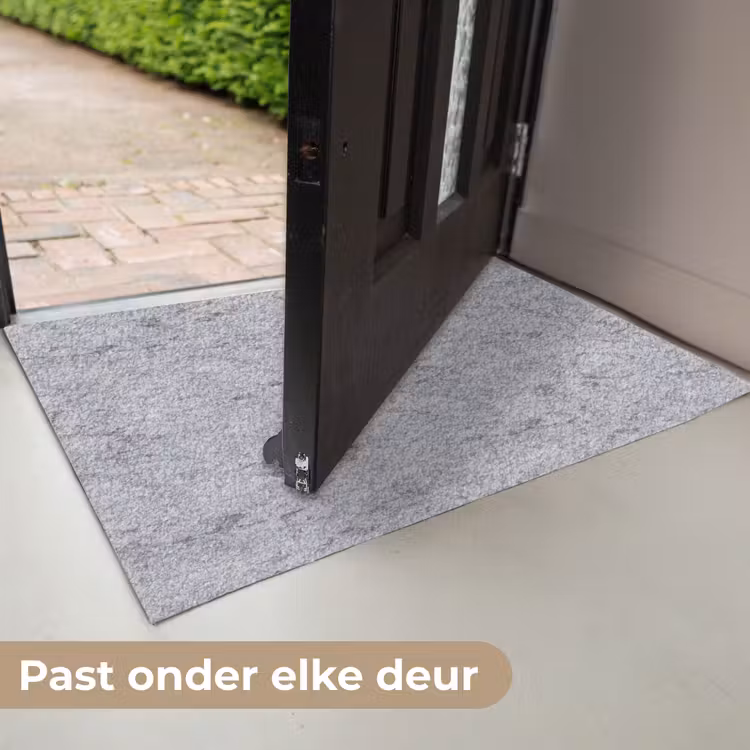 Marmerplaat - Patroon - Grijs Deurmat klein 898 -USP_NL