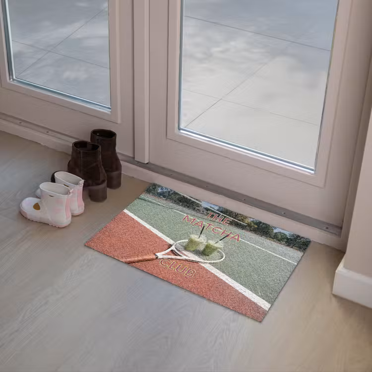 Matcha Club - Tennis - Matcha Deurmat klein -sfeer3