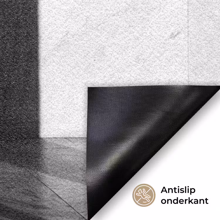 Mensen - Schaduw - Dans - Zwart-wit - Liefde Deurmat klein -antislip_NL