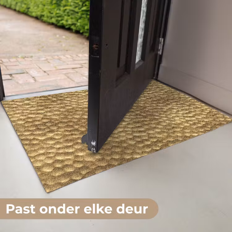 Metaal - Dynamisch - Goud Deurmat klein 898 -USP_NL