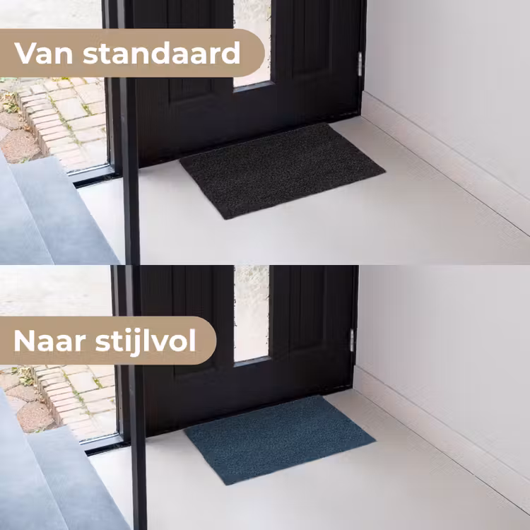 Midnight - Blue - Blauw Deurmat klein 898 -voor-na_NL