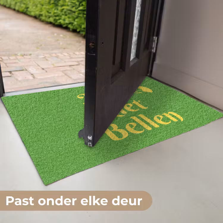 Mij niet bellen - Telefoon - Groen Deurmat klein -USP_NL