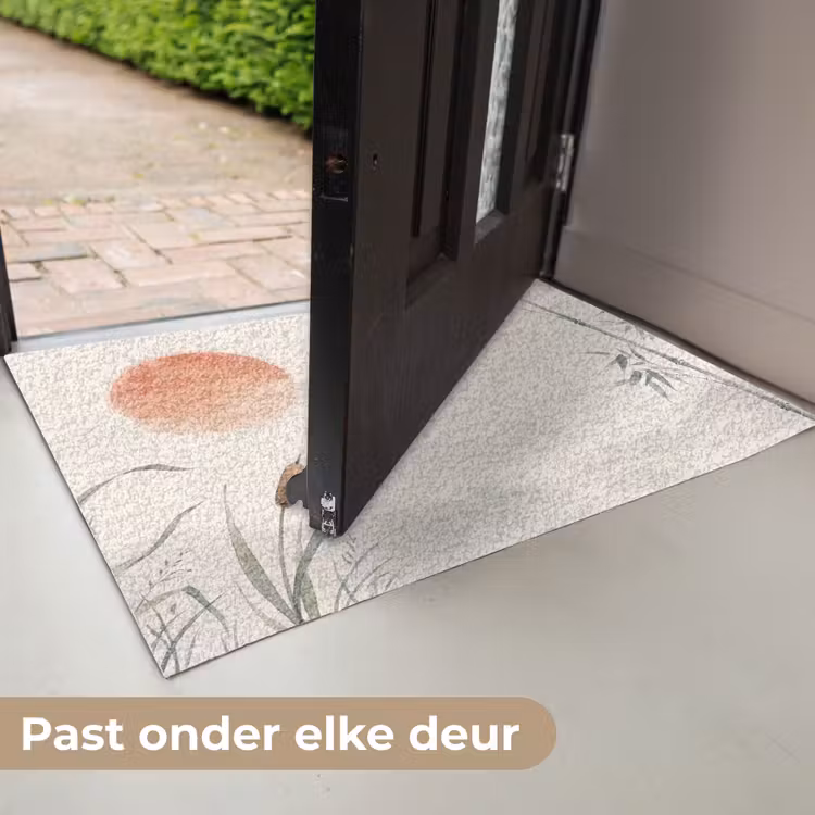 Minimalistisch - Bamboe - Groen Deurmat klein -USP_NL