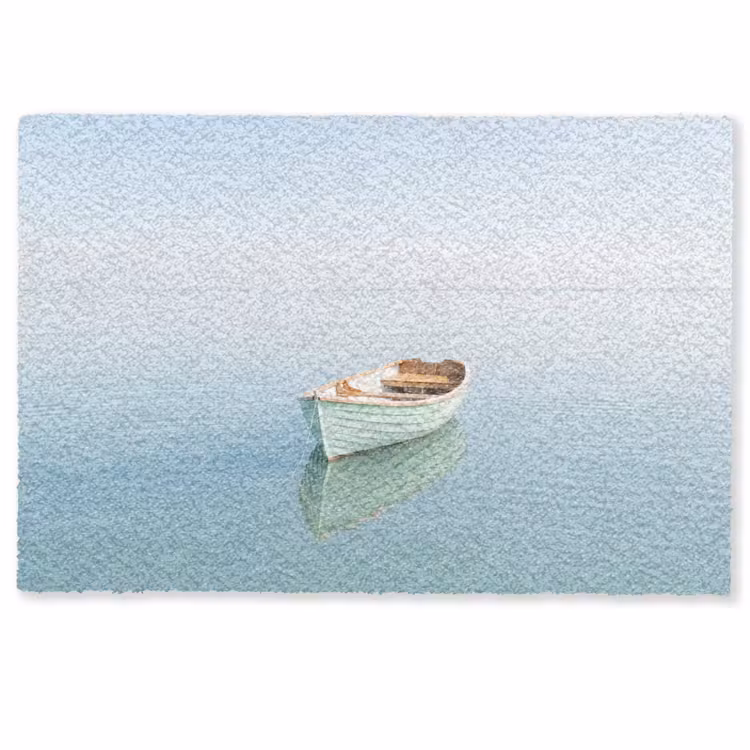 Minimalistisch - Boot - Zee Deurmat klein -zkaufland3d