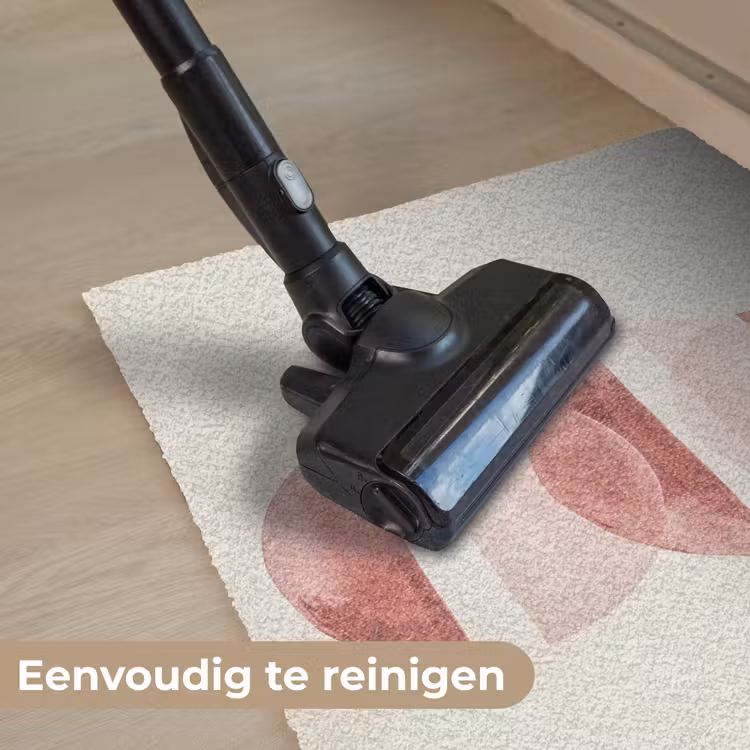 Minimalistisch - Cirkels - Roze Deurmat klein -reinigen_NL