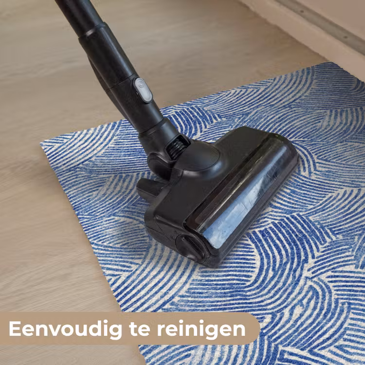 Modern - Abstract - Blauw Deurmat klein 898 -reinigen_NL