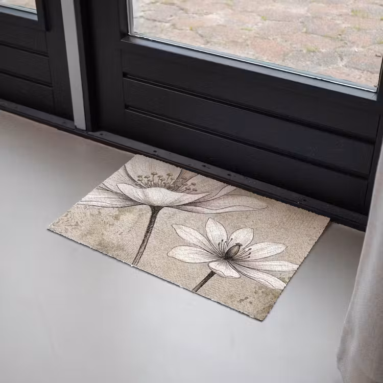 Modern - Design - Wit Deurmat klein -sfeer2