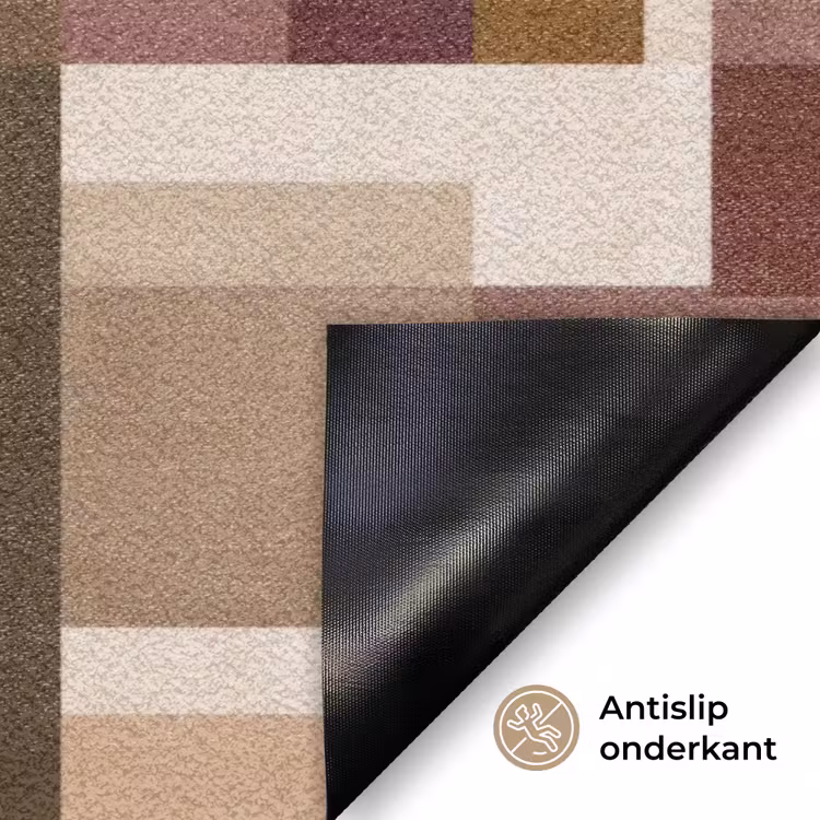 Modern - Geometrie - Kleurrijk Deurmat klein 898 -antislip_NL