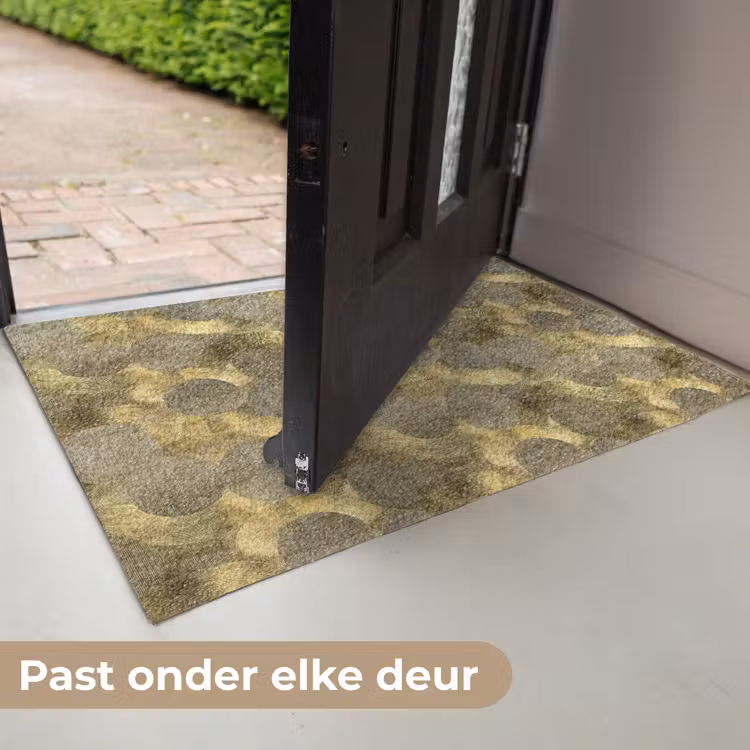 Modern - Geometrisch - Goud Deurmat klein 898 -USP_NL