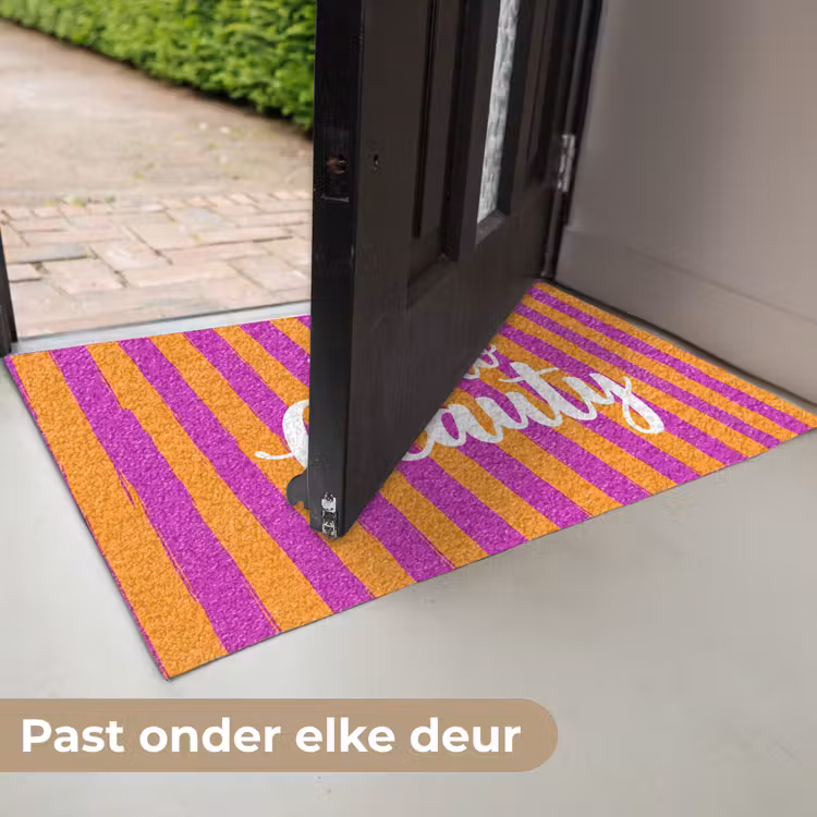 Modern - Hello - Oranje Deurmat klein -USP_NL