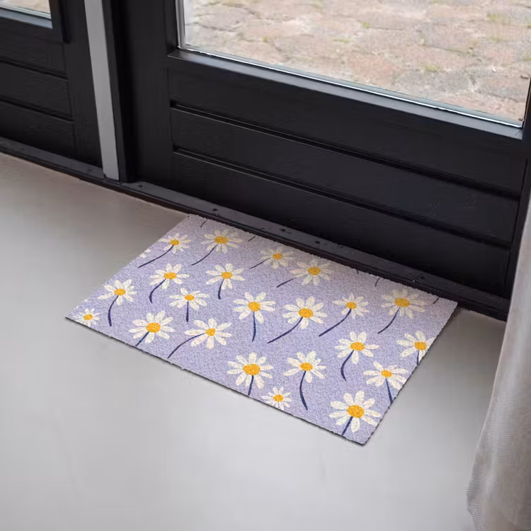 Modern - Madelief - Paars Deurmat klein 898 -sfeer2
