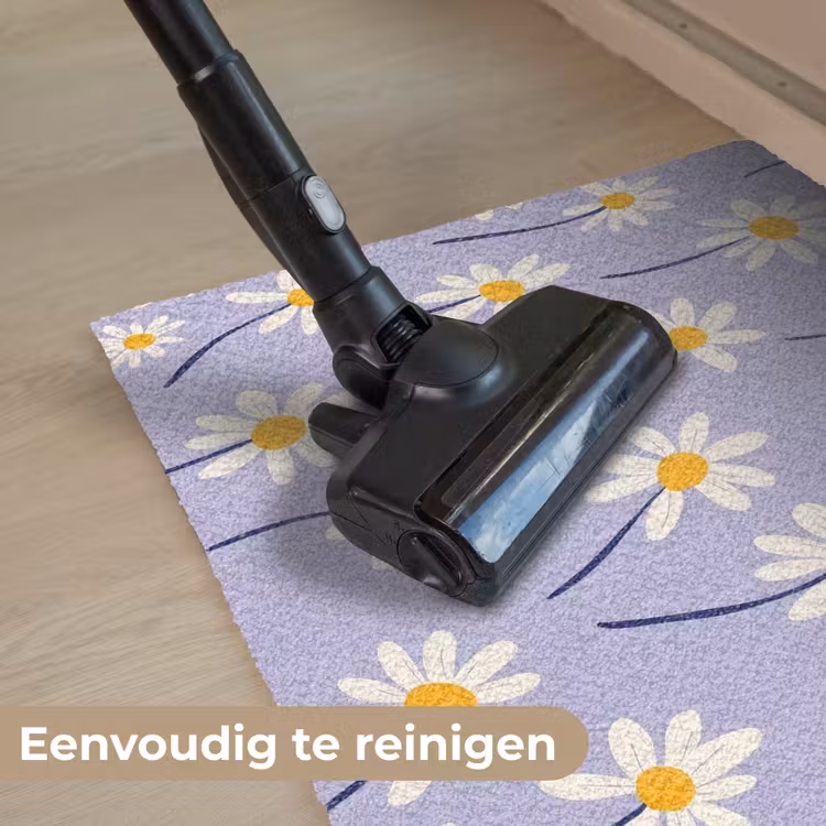 Modern - Madelief - Paars Deurmat klein 898 -reinigen_NL