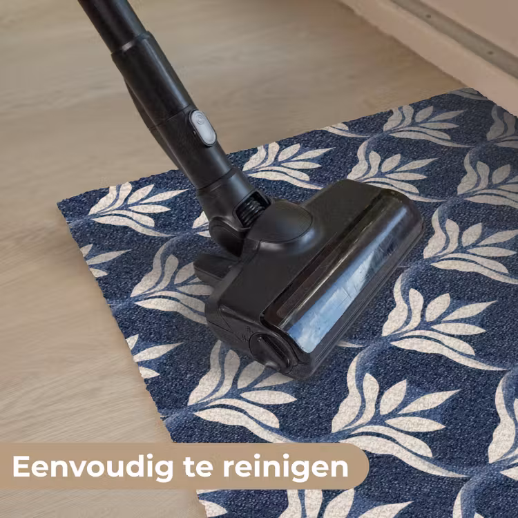 Modern - Ontwerp - Blauw Deurmat klein 898 -reinigen_NL