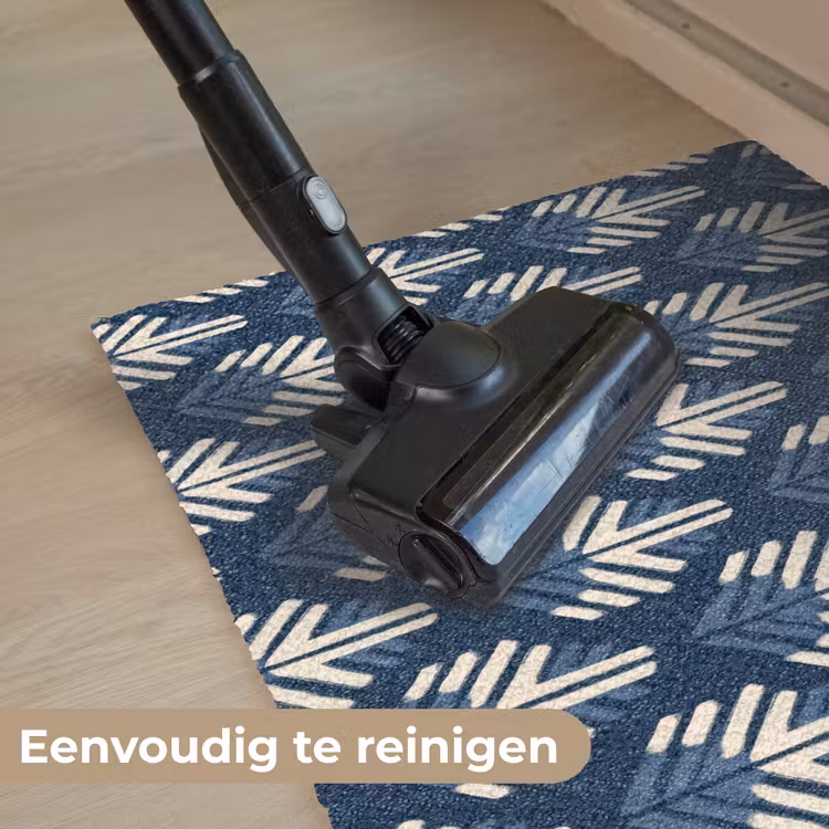 Modern - Patroon - Blauw Deurmat klein 898 -reinigen_NL