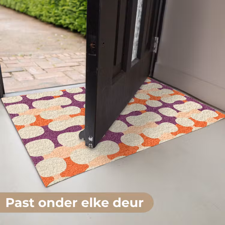 Modern - Patroon - Kleurrijk Deurmat klein 898 -USP_NL
