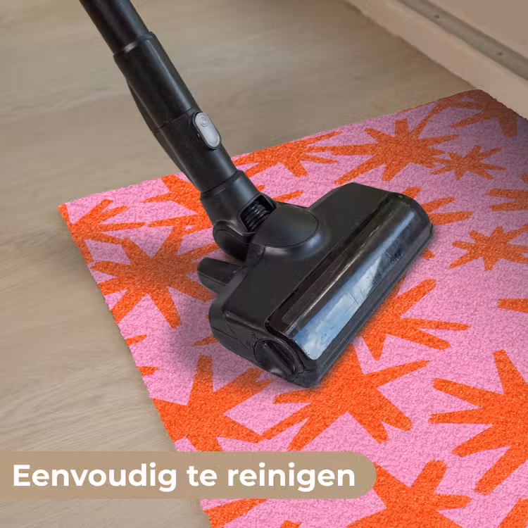 Modern - Sterren - Roze Deurmat klein 898 -reinigen_NL