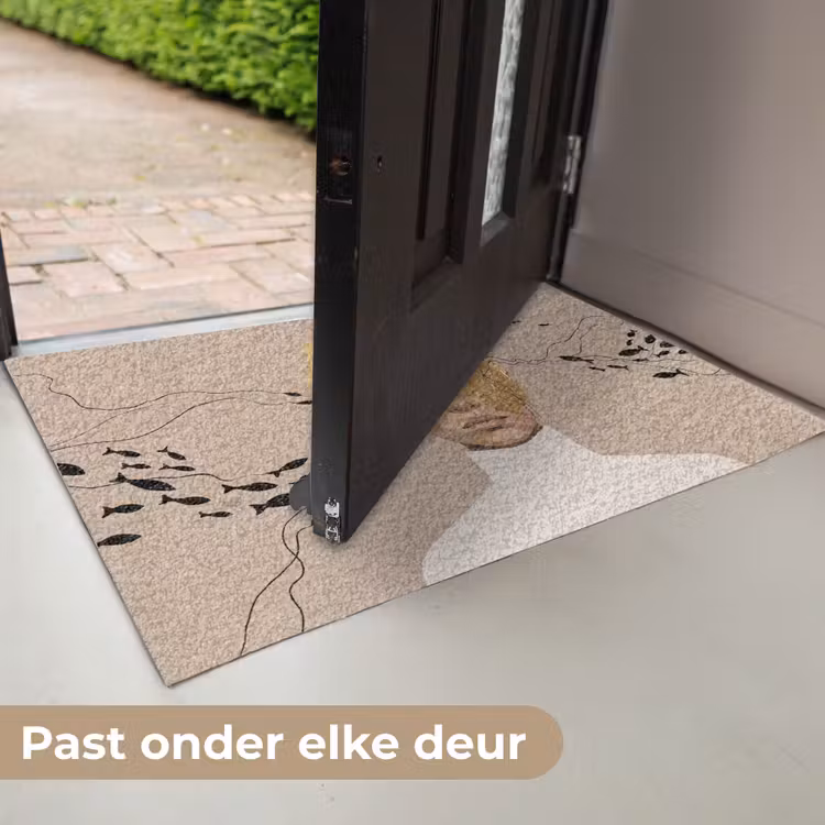 Modern - Vrouw - Goud Deurmat klein -USP_NL