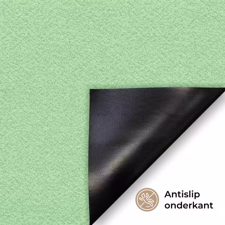 Mon cheri - Groen - Roze Deurmat klein -antislip_NL