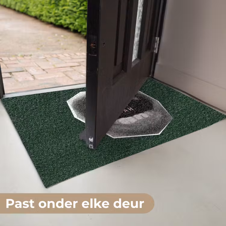 Mond - Groen - Illustratie - BLAH BLAH Deurmat klein -USP_NL