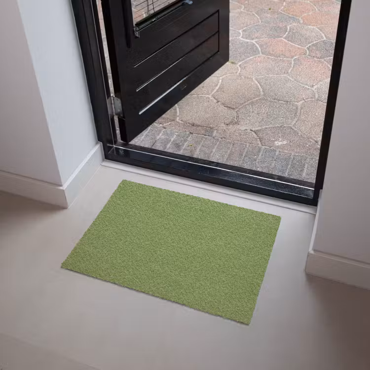Moss - Green - Groen Deurmat klein 898 -sfeer5