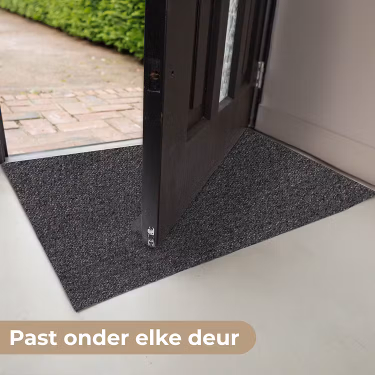 Mozaïek - Patroon - Antraciet - Zwart Deurmat klein 898 -USP_NL