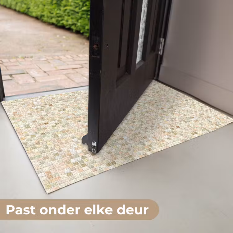 Mozaïek - Patroon - Beige Deurmat klein 898 -USP_NL