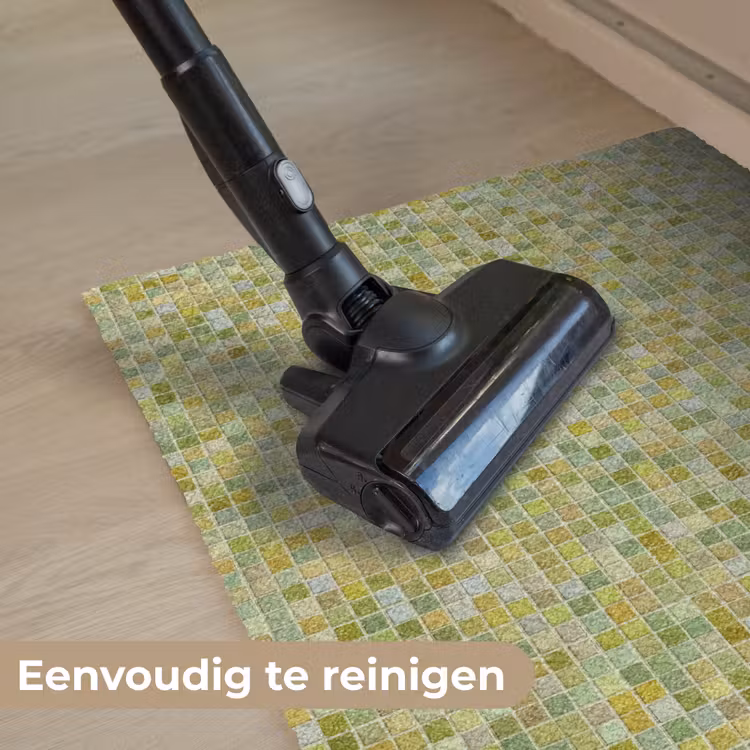 Mozaïek - Patroon - Groen Deurmat klein 898 -reinigen_NL