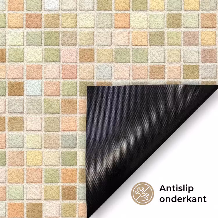 Mozaïek - Patroon - Terracotta Deurmat klein 898 -antislip_NL