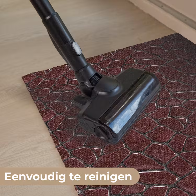Mozaïek - Tegel - Bordeauxrood Deurmat klein 898 -reinigen_NL