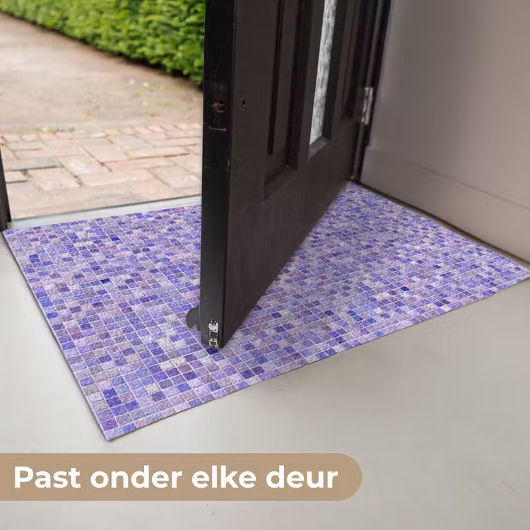 Mozaïek - Tegels - Lila - Amethist Deurmat klein 898 -USP_NL