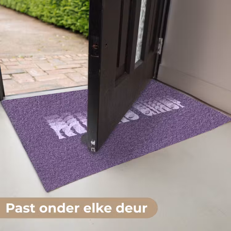 Mucho amor - Paars - Grafisch Deurmat klein -USP_NL