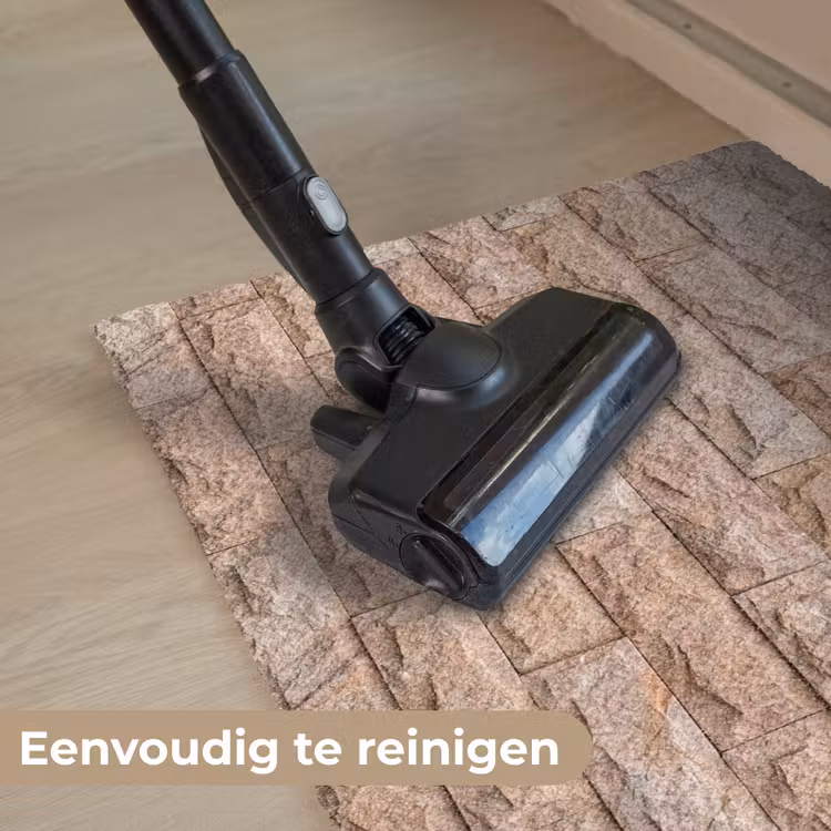 Muur - Steen - Ruw - Textuur - Beige Deurmat klein -reinigen_NL