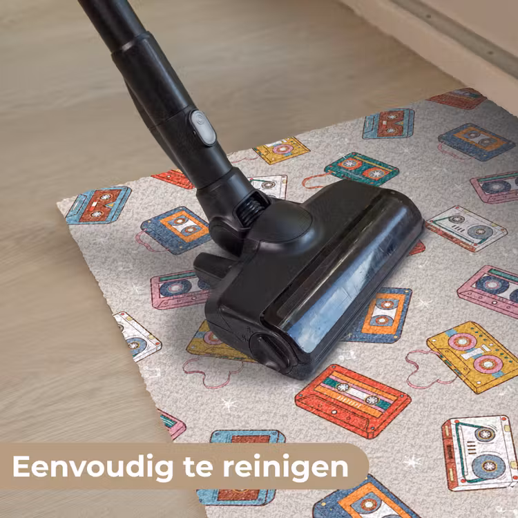 Muziek - Cassette - Patroon Deurmat klein 898 -reinigen_NL