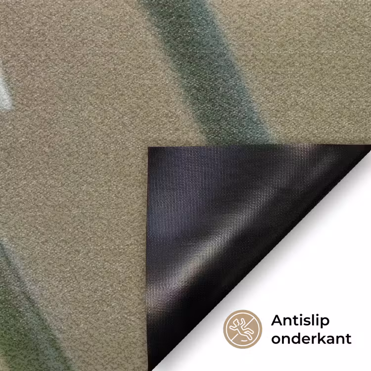 Narcis - Bloem - Minimalistisch Deurmat klein -antislip_NL