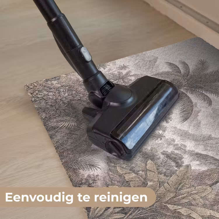 Natuur - Bergen - Rivier - Tropisch - Vintage Deurmat klein -reinigen_NL