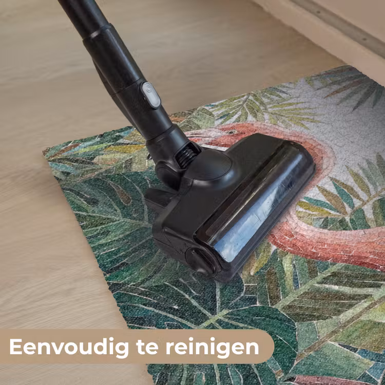Natuur - Bladeren - Abstract - Groen - Vogel Deurmat klein -reinigen_NL