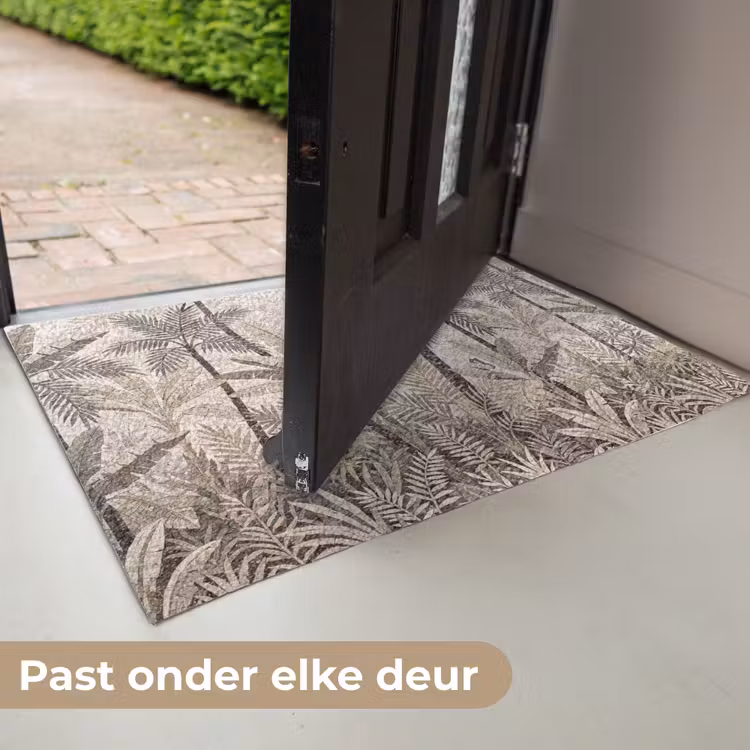 Natuur - Bladeren - Landschap - Mozaïek - Beige Deurmat klein -USP_NL
