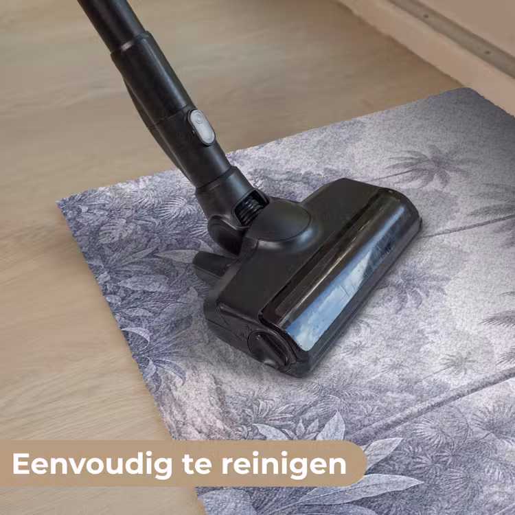 Natuur - Boom - Tropisch - Landschap - Blauw Deurmat klein -reinigen_NL