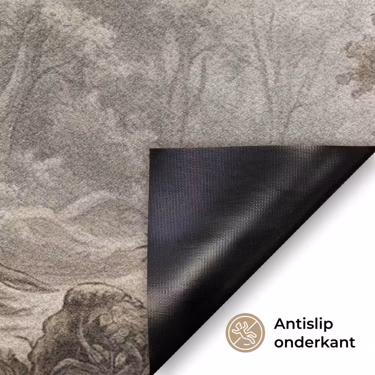 Natuur - Bos - Eik Deurmat klein -antislip_NL
