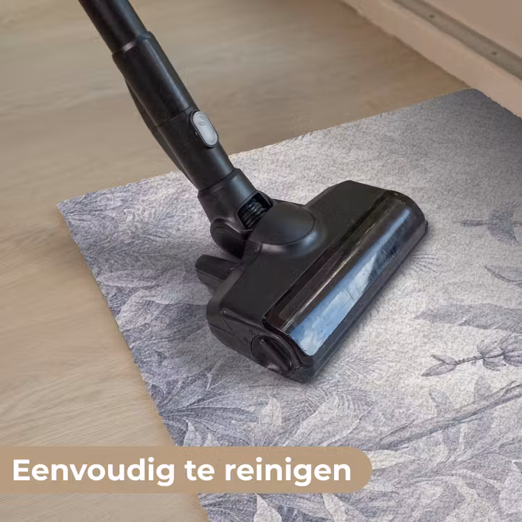 Natuur - Vogel - Jungle - Illustratie - Blauw Deurmat klein -reinigen_NL