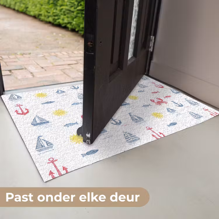 Nautisch - Illustraties - Kleurrijk Deurmat klein 898 -USP_NL
