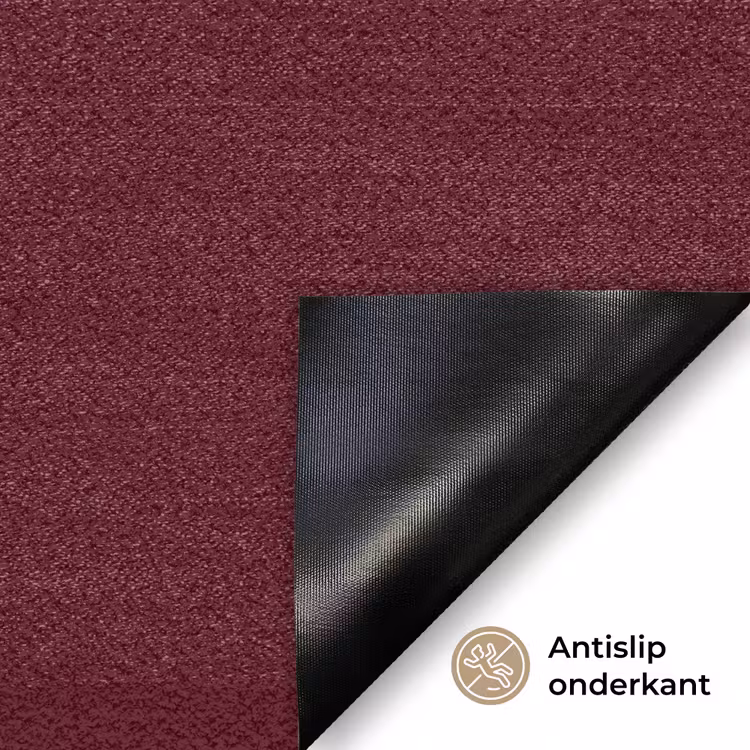 Nice - Bordeaux - Roze Deurmat klein -antislip_NL
