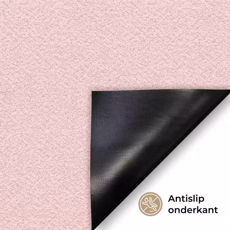 Nice - Uitroepteken - Roze Deurmat klein -antislip_NL