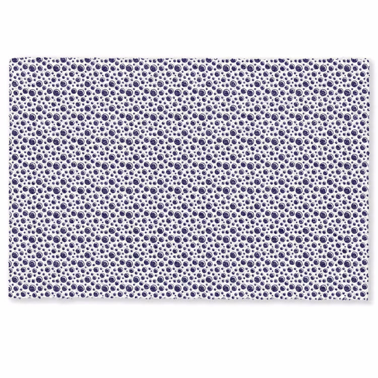 Oceaan - Bubbel - Blauw - Wit Deurmat klein 898 -zkaufland3d